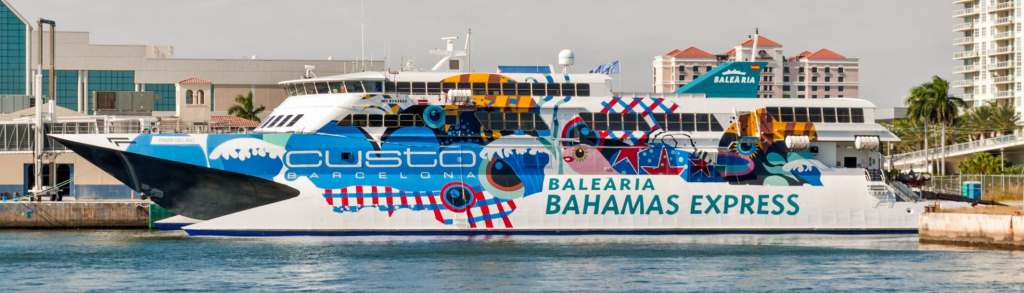 how to get to the Bahamas from Miami