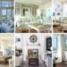 Coastal modern living room with neutral tones, natural textures, and sleek furniture
